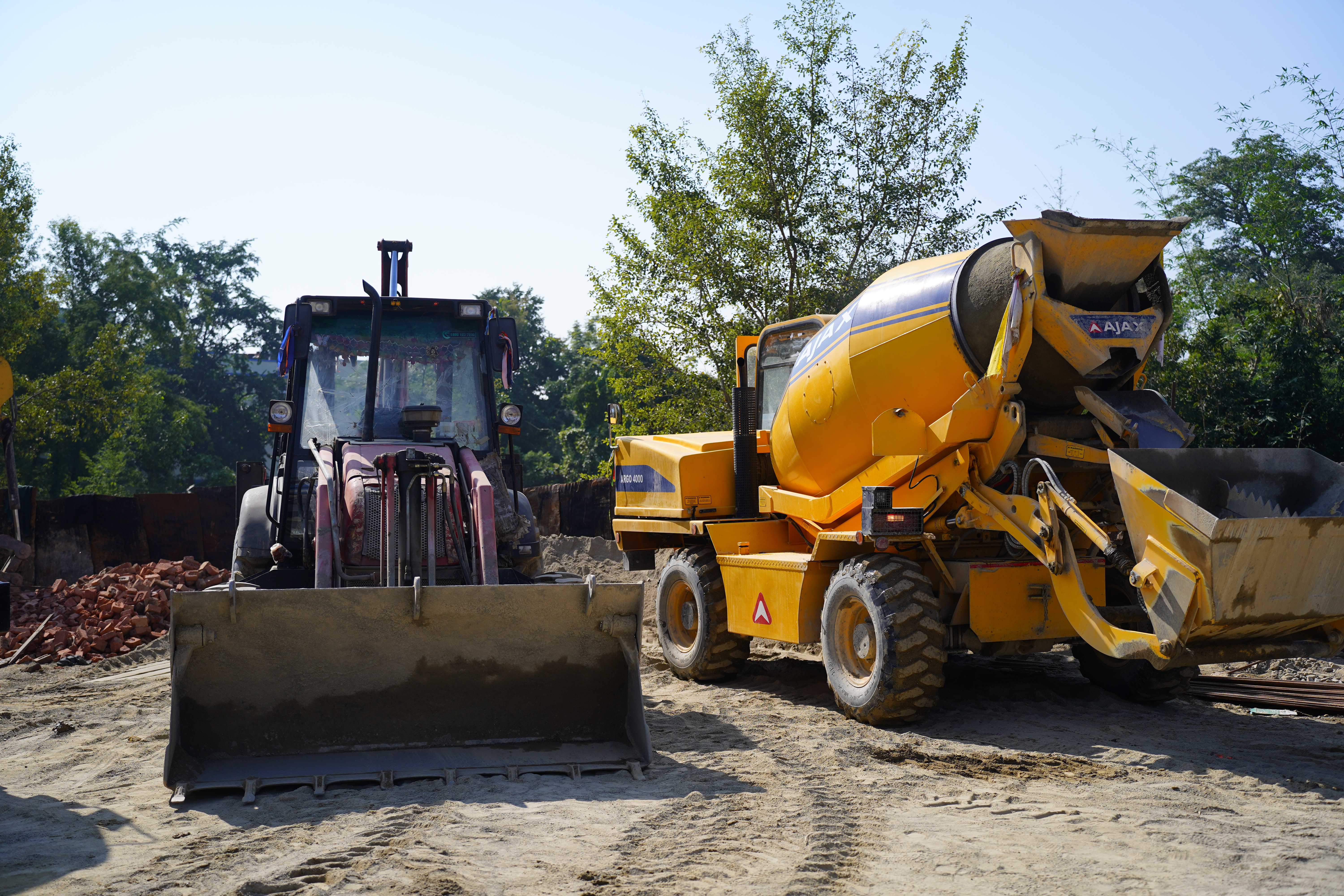 Construction machinery and heavy equipment