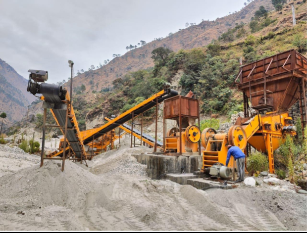 Construction materials production